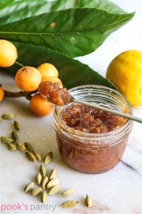 How To Make Loquat Jam With Cardamom Japanese Plum Jam Recipe