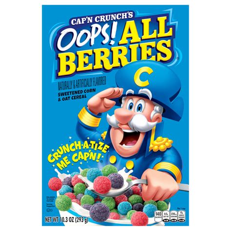 Save On Quaker Cap N Crunch Cereal Oops All Berries Order Online Delivery MARTIN S