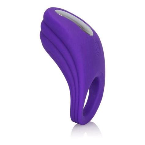 Silicone Rechargeable Passion Cock Ring Enhancer Purple Sex Toys At Adult Empire