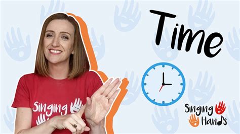 Makaton Topic TIME Singing Hands YouTube