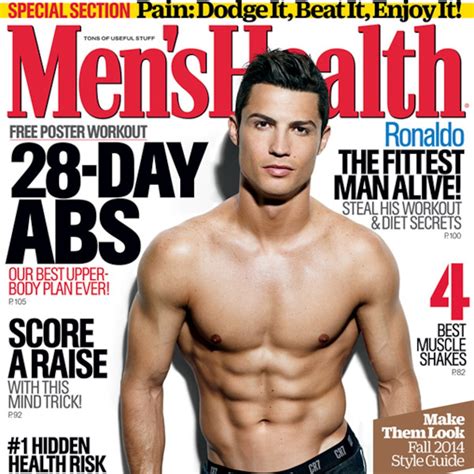 Cristiano Ronaldos Abs Are Stupid Hot See His Sexy New Cover E