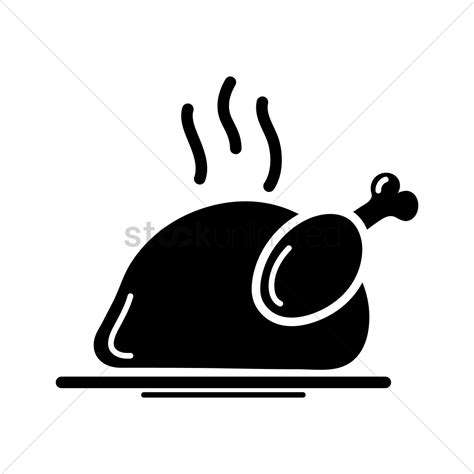 Roast Chicken Vector At Collection Of Roast Chicken Vector Free For Personal Use