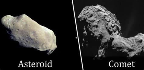 What Is The Difference Between A Comet And An Asteroid Proprofs Discuss