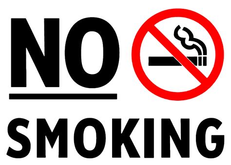 No Smoking Sign Png Png Play