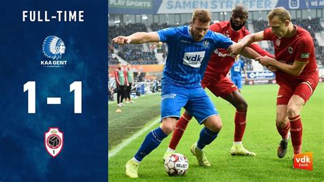 Football fans can watch this game on a live streaming service if this match is included in the schedule provided above. KAA GENT - ANTWERP: 1-1 (MD16 / JPL 2019-2020) - YouTube