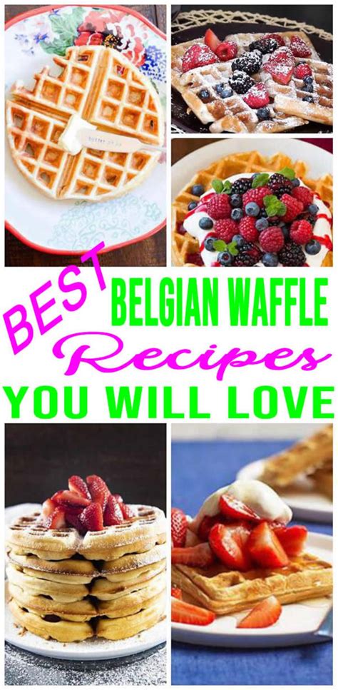 Best Belgian Waffles Easy Recipe Ideas For Homemade