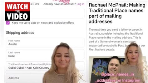 Australia Post Woman Campaigns For Traditional Place Names On Parcels News Com Au Australia