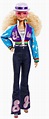 Elton John Barbie Collector Doll (12-inch Blonde) in Bomber Jacket and ...