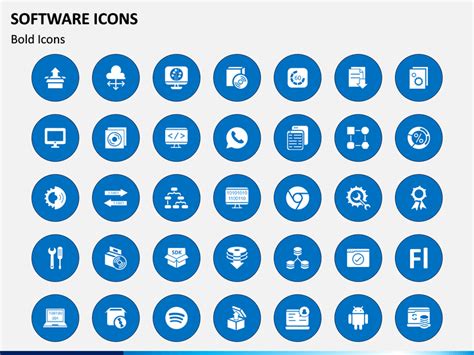 Software Icons Powerpoint Template Sketchbubble