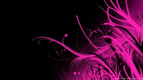 Cool Pink Abstract Desktop Background