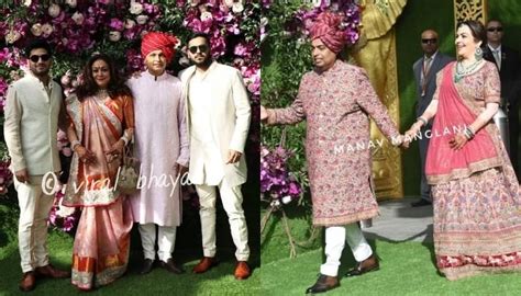 Anil Ambani Arrives With Wife Tina Ambani And Sons At Akash Ambani Shloka Mehta S Wedding Nita