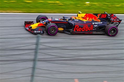 Max Verstappen In His Red Bull Rb13 During The Formula 1 Austrian Grand