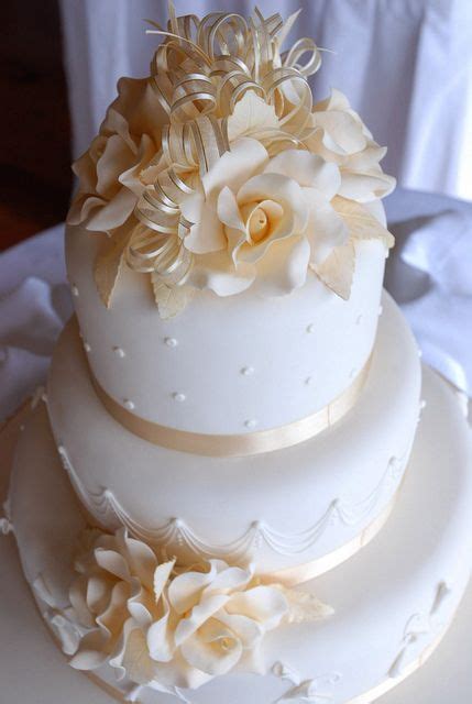 257 Best Images About White And Ivory Wedding Cakes On