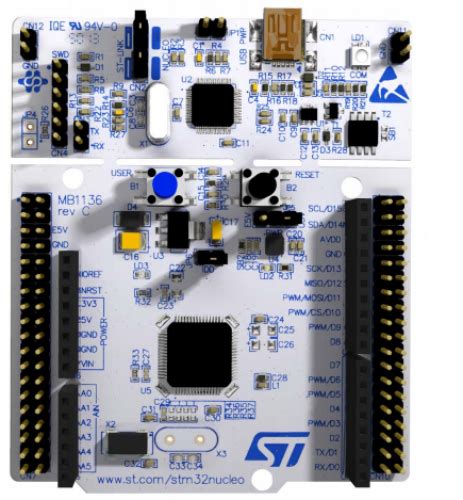 Nucleo F411re Stm32f411re Mbed 開發板 原裝意法半導體進口 Arduino 相容腳座 台灣物聯科技