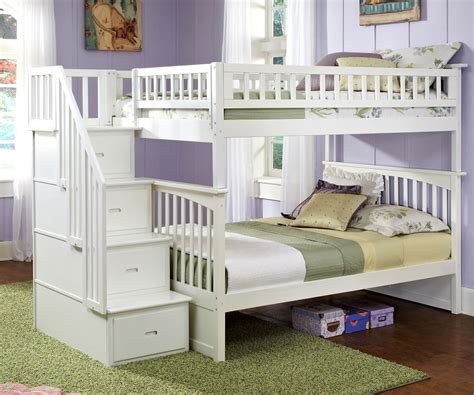 Fascinating Sturdy Full Over Full Bunk Beds