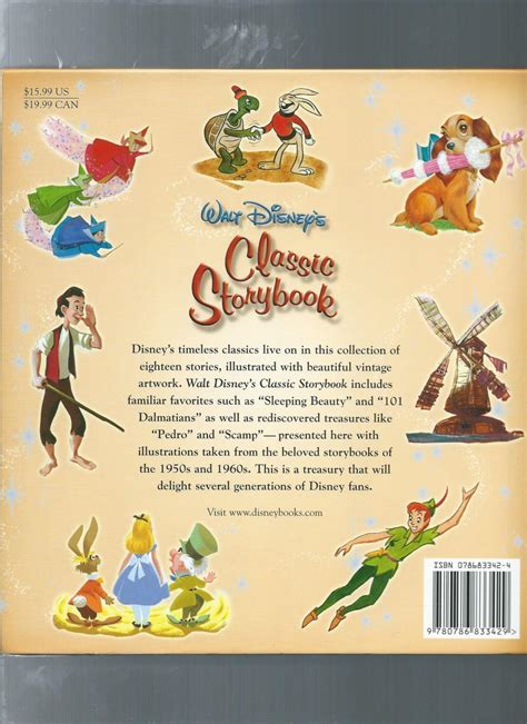 Walt Disneys Classic Storybook Disney Storybook Collections By Walt