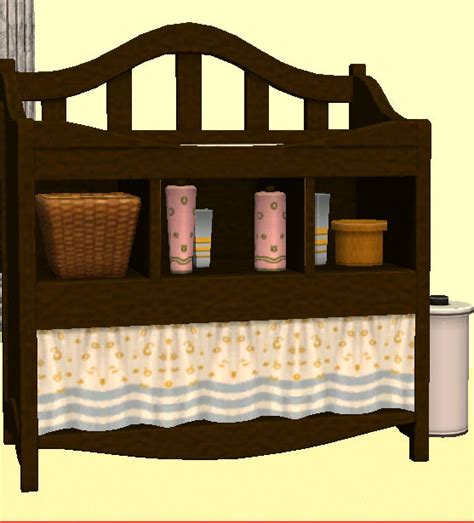 Mod The Sims Mahogany Baby Set