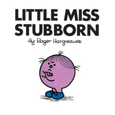 Mr Men And Little Miss Little Miss Stubborn Paperback