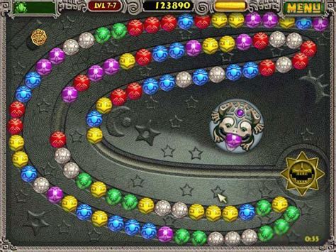 You can spit out balls of the corresponding colors but only one at a time. Zuma Deluxe Download (2003 Puzzle Game)