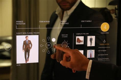 Interactive Fitting Rooms Smart Dressing Rooms
