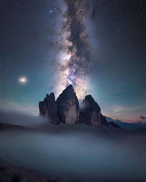 The Milky Way At Dolomites Unesco Italy 1080x1350 Credit Oos
