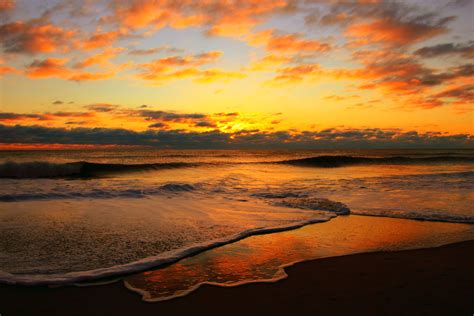 Sunrise Beach Background