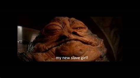 Princess Leia Is Taken As Jabbas Slave Youtube