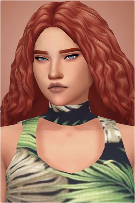 Sims 4 Maxis Match Curly Hair Laserbilla