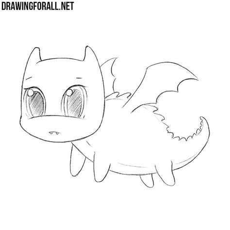 How To Draw Chibi Dragon Ascsetodays