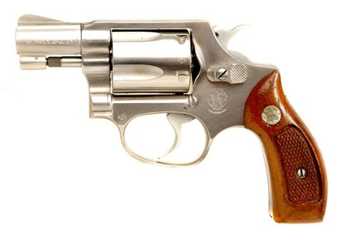 Deactivated Smith And Wesson 38 Snub Nose Revolver Model 60 Modern