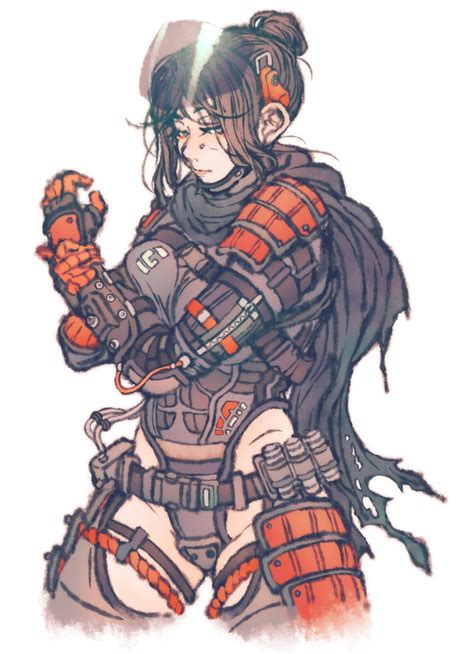 Wraith And Pilot Apex Legends And 2 More Drawn By Kanzumesabako