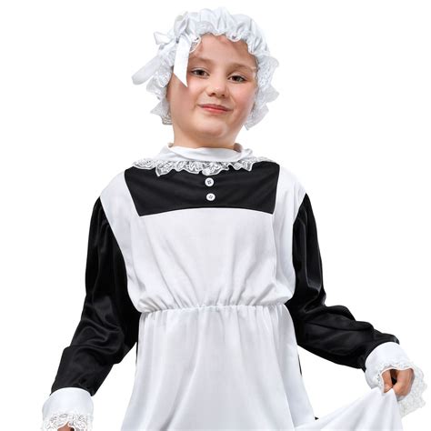 None more important than this: Childs Victorian Maid Fancy Dress Book Week Costume ...
