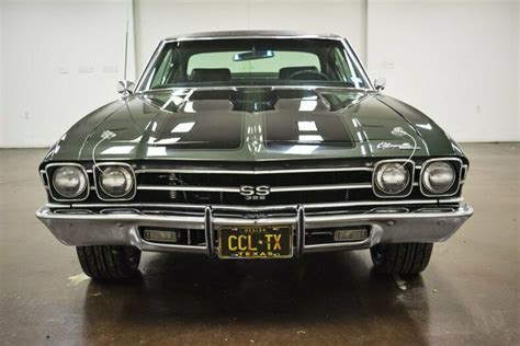 1969 Chevrolet Chevelle Ss 396 1954 Miles Green Coupe 396 Big Block V8