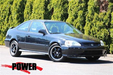 Used 1999 Honda Civic Coupe Ex For Sale With Photos Cargurus