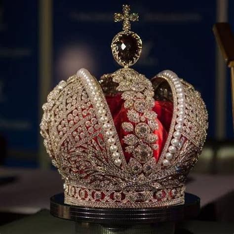 The Great Imperial Crown Of Russia Of Four Kilogram Was Made In The