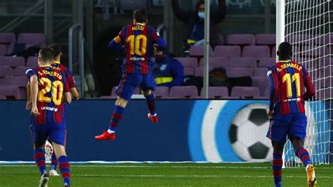 Messi Fires Brace Off Bench As Barcelona Pounces On 10 Man Betis