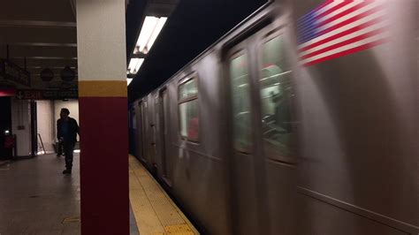 Mta Nyct Subway Railfanning At Brooklyn Bridge City Hall Youtube