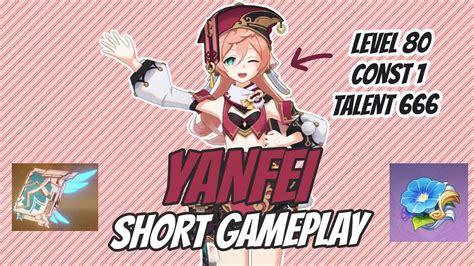 Check spelling or type a new query. Yanfei C1 Lvl 80 Gameplay Skywards atlas + Fullset ...