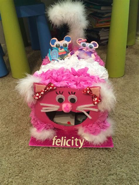 Felicitys Cat Valentines Box Valentines For Kids Kids Valentine