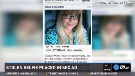 Moms Selfie Stolen Posted In Craigslist Sex Ad