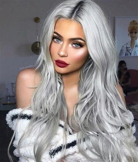 Gray Wigs African Americans Best Brow Color For Gray Hair White Hair C