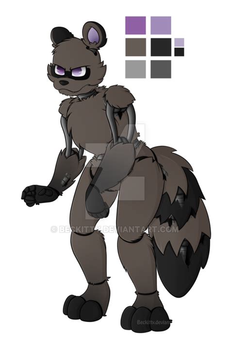 Fnaf Oc Ryan The Raccoon Rycoon~ By Beckitty Fnaf Oc Fnaf Fnaf