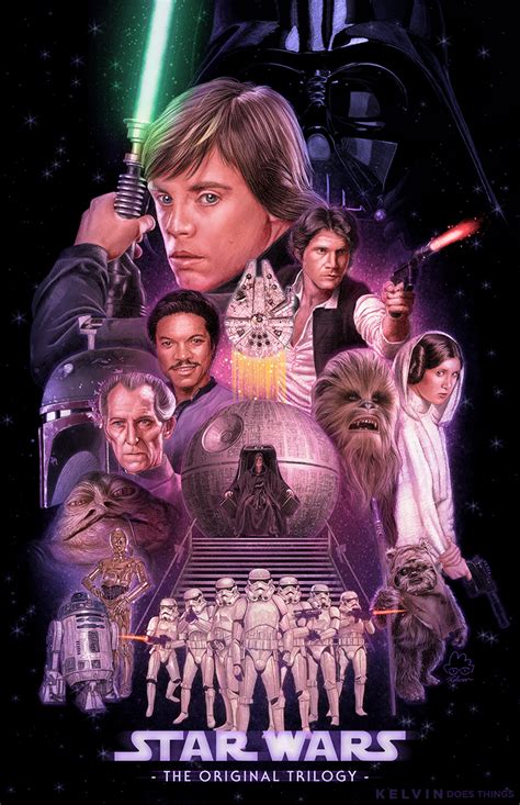 Star Wars The Original Trilogy By Kelvin8 On Deviantart