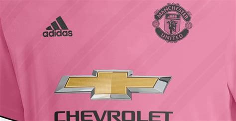 Pink Adidas Manchester United 18 19 Away Kit Concept By Sl Design