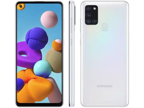 The galaxy a12s launched with model number unknown. Smartphone Samsung Galaxy A21s 64GB Branco 4G - 4GB RAM 6 ...
