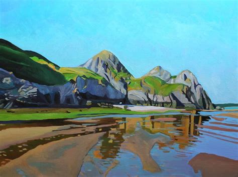 Donegal Ireland Paintings And Gower Paintings Wales Painting
