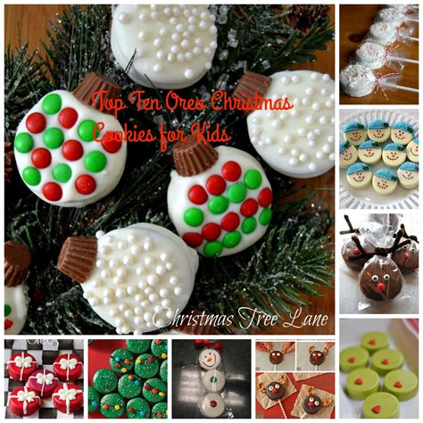 Be the baker you always wanted to be! Christmas Tree Lane: Top Ten Christmas Oreo Cookies for Kids
