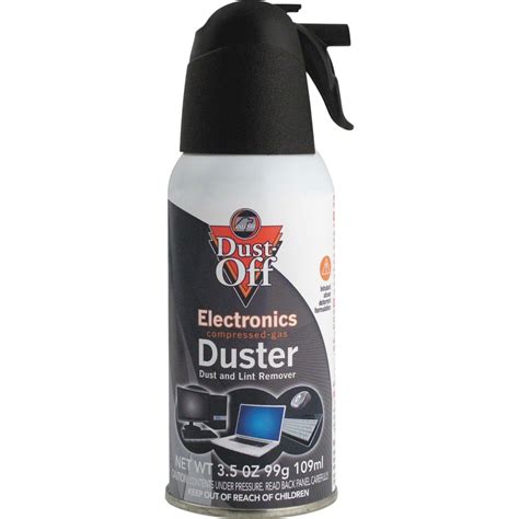 Dust-Off Disposable Compressed Air Duster, 3.5 oz Can | OfficeSupply.com