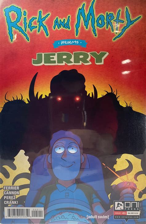 Rick And Morty Presents Jerry Issue 1 Etsy