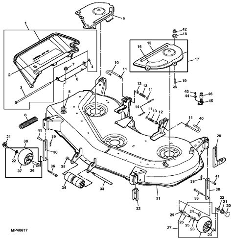 John Deere Gx345 Mower Deck Parts Diagram Sexiz Pix